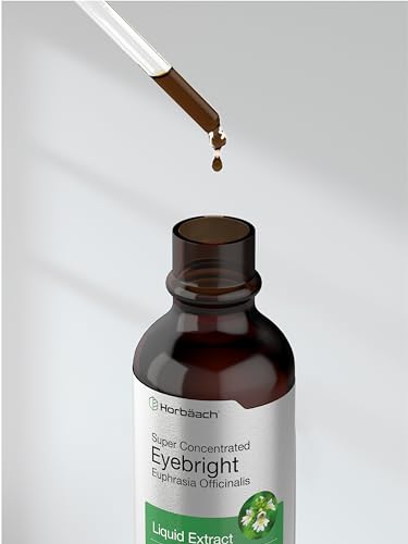 Eyebright Herb Supplement | 2 fl oz | Alcohol Free Drops | Super Concentrated Liquid Horbäach buy supplements canada