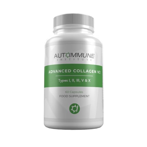 Advanced Collagen V2.Type I, II, III, V and X Hydrolysed Collagen Supplement with Vitamin C Autoimmune Institute buy supplements canada