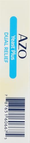 AZO Yeast Plus Dual Relief Tablets, Yeast Infection and Vaginal Symptom Relief, Relieves Itching & Burning AZO buy supplements canada