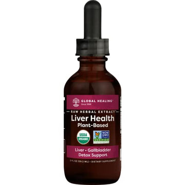 Global Healing Liver Health - Natural Vegan Liquid Drops Supplement Supports Liver Global Healing Center buy supplements canada