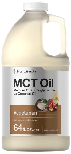 MCT Oil 64 oz | 100% Pure | Blends with Coffee, Tea, Juice and Liquids | Value Size Unflavo Horbäach buy supplements canada