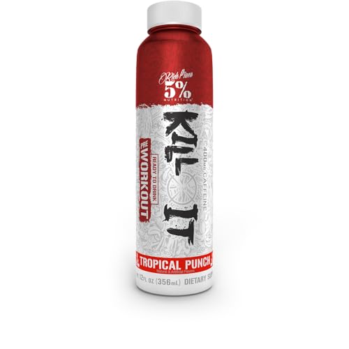 5% Nutrition Kill It Ready-to-Drink High Stim Pre Workout | 400mg Caffeine Energy Drink 5% Nutrition buy supplements canada