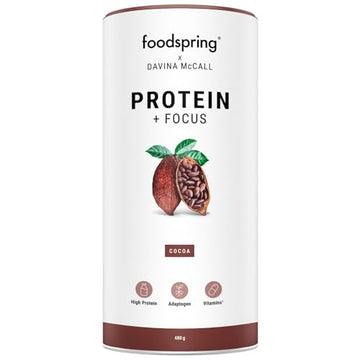 foodspring x Davina McCall – Focus Protein Powder Shake for Your Daily Protein, Vitamin & Mineral Needs foodspring buy supplements canada