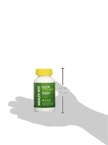 Noor Vitamins Halal Vitamins, Daily Multivitamin, Halal Vitamin for Women and Men, 30 Vitamins & Minerals, A, B12, C, Iron, Zinc to support general health Noor Vitamins buy supplements canada