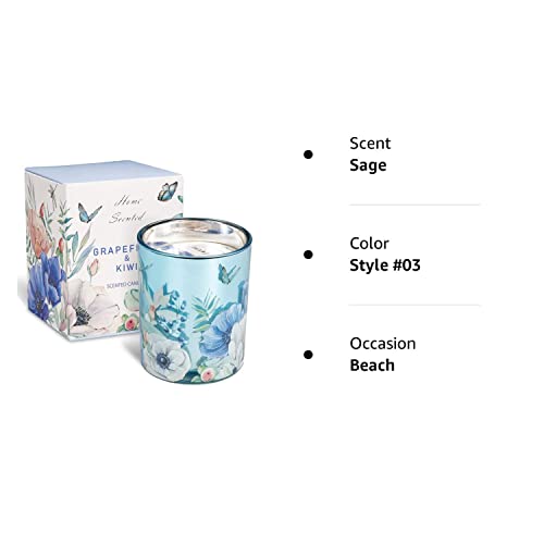 Grapefruit & Kiwi Scented Candles for Home Aromatherapy Candle Gifts for Women, Long Lasting Glass Briful buy supplements canada
