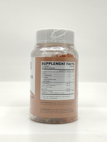 GREABBY Berberine Gummies 1200mg with Ceylon Cinnamon, Milk Thistle & Magnesium GREABBY buy supplements canada