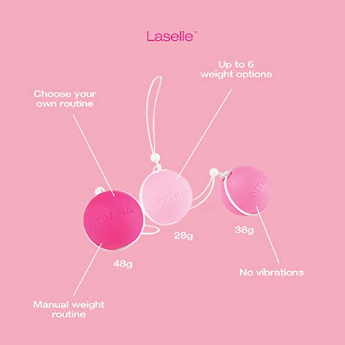 INTIMINA Laselle Weighted Exerciser Set - Women’s 3 Pelvic Floor Weights (28g, 38g, 48g) INTIMINA buy supplements canada