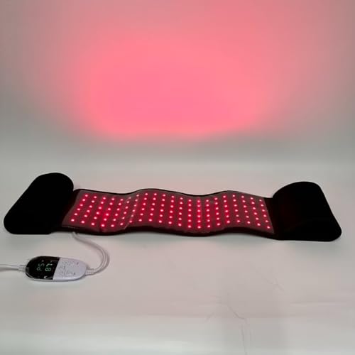 Red Light Therapy Belt, 2 in 1 LED Red & Infrared Light Therapy Flexible Wearable Pad for Body Back Okyna buy supplements canada