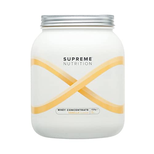 Supreme Nutrition Whey Protein Concentrate | 1.12kg - 28 Servings | 30g of Protein Per Serving Supreme Nutrition buy supplements canada
