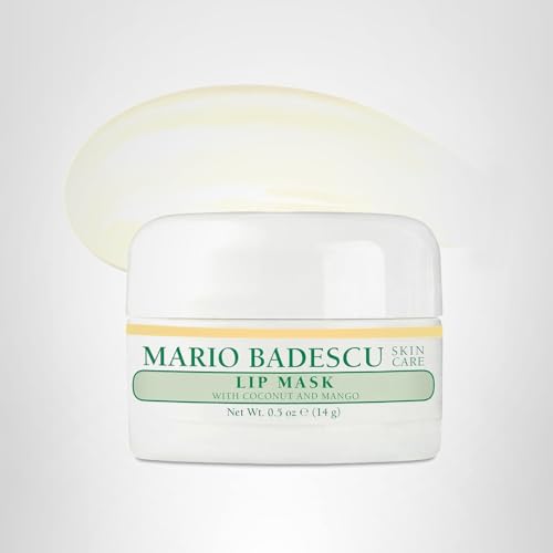 Mario Badescu Lip Mask with Coconut and Mango for All Skin Types, Overnight Lip Treatment Enriched With Skin Softening Coconut Oil, Sunflower Seed Oil and Hydrating Shea Butter, 0.5 Ounces Mario Badescu buy supplements canada