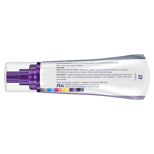 Crest 3DWhite Brilliance Deep Stain Remover Brilliant White Toothpaste - 3.1oz/2pk Crest buy supplements canada