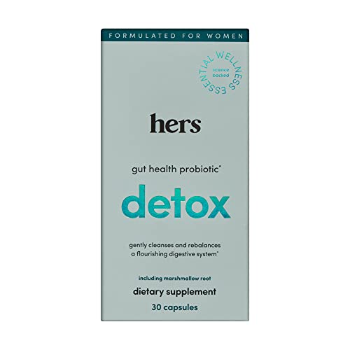 Hers Detox Supplement - Women's Probiotic Supplement for Detoxing - Helps Support HIMS & HERS buy supplements canada
