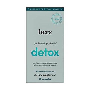 Hers Detox Supplement - Women's Probiotic Supplement for Detoxing - Helps Support HIMS & HERS buy supplements canada