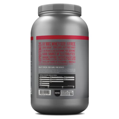Isopure Protein Powder, Zero Carb Whey Isolate with Vitamin C & Zinc for Immune Support Isopure buy supplements canada