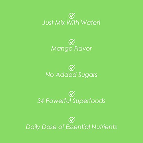 SkinnyFit Mango Splash Skinny Greens, Green Juice Superfood Powder, Natural Energy SkinnyFit buy supplements canada