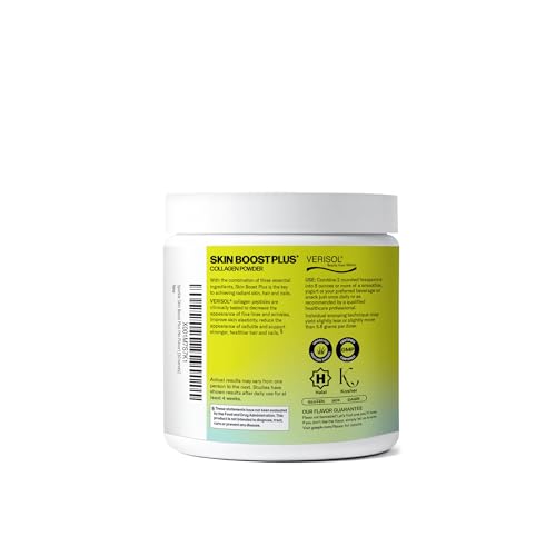Sparkle Wellness VERISOL Bioactive Hydrolyzed Collagen Peptides | Collagen Powder Supplement with Vitamin C & Hyaluronic Acid for Hair, Skin, and Nail Health | Skin Boost Plus (No Flavor) [30-Serves] Sparkle Wellness buy supplements canada