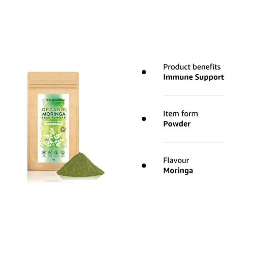 1KG Moringa Superleaf Powder Oleifera 100% Organic Raw Premium Quality Non-GMO Spring Blossom buy supplements canada