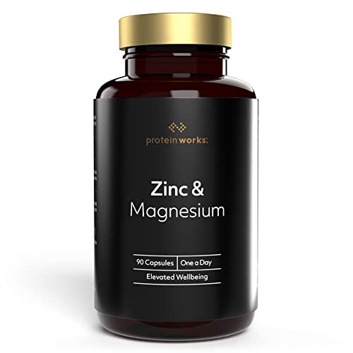 Protein Works - Zinc & Magnesium Supplement Tablets |Added Vitamin B6 | Combats Tiredness & Fatigue Protein Works buy supplements canada