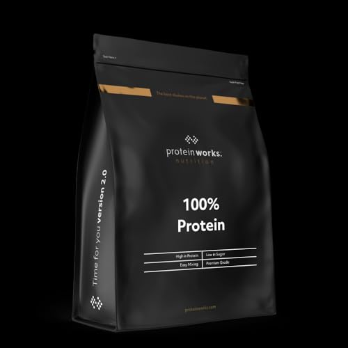 Protein Works - 100% Protein, 1.25kg, High Protein Blend, 41 Servings, Chocolate Silk Protein Works buy supplements canada