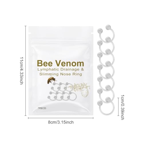 Beee Venom Lymphatic Drainage & Slimming Nose Ring (3 Packs) Diameleo buy supplements canada