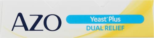 AZO Yeast Plus Dual Relief Tablets, Yeast Infection and Vaginal Symptom Relief, Relieves Itching & Burning AZO buy supplements canada