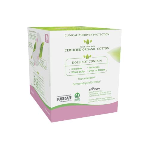 Organyc 100% Certified Organic Cotton Folded Panty Liner, Ultra Thin, Light Flow, 24 Count Organyc buy supplements canada