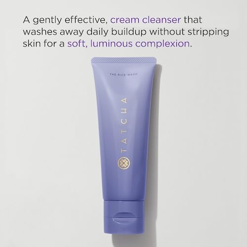 TATCHA The Rice Wash | Soft Cream Facial Cleanser Washes Away Buildup Without Stripping Skin For A Soft, Luminous Complexion | 4 oz TATCHA buy supplements canada