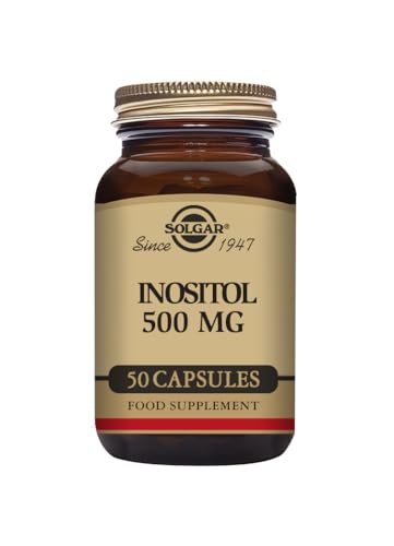 Solgar Inositol 500 mg Vegetable Capsules - Vitamin B8 - Vegan, Vegetarian, Kosher SOLGAR buy supplements canada
