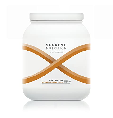 Supreme Nutrition Whey Protein Isolate | 1.2kg - 30 Servings | 33g of Pure Whey Isolate Per Serving Supreme Nutrition buy supplements canada