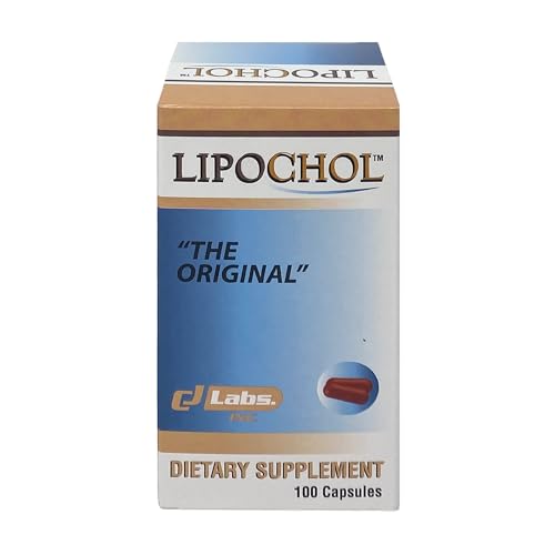 LIPOCHOL, Liver Health, Vitamin and Nutrient Boost (100 Capsules/Pack of 1) LIPOCHOL buy supplements canada