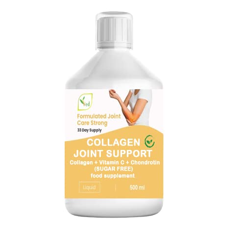 Hydrolyzed Liquid Collagen Food Supplement | Support for Joints, Skin, Muscles, Hair, &Nail Growth Ved buy supplements canada