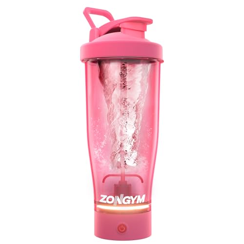 Electric Protein Shaker Bottle, 24 oz USB Rechargeable Blender Bottles, Shaker Bottles ZonGym buy supplements canada