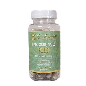 S-Secrets Hair, Skin & Nails Vitamin – Non-GMO Multivitamin for Hair, Skin & Nails | Biotin 5,000 mcg per Serving | 30-Day Supply (60 Capsule) S-Secrets buy supplements canada