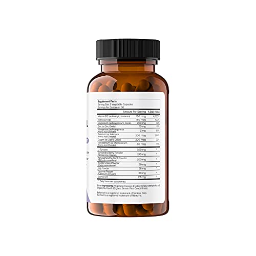Adrenal Support for Women & Men – Cortisol Manager – Natural Stress Relief Supplement BeautiBe buy supplements canada