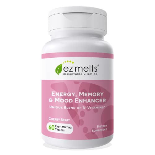 EZ Melts Dissolvable Energy, Memory & Mood Enhancer, Blend of B-Vitamins, Sugar-Free EZ Melts buy supplements canada