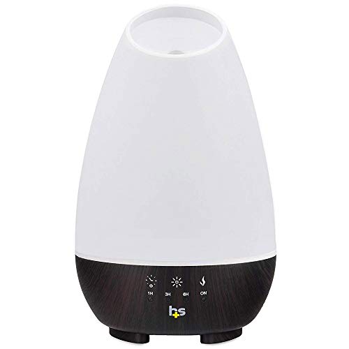 HealthSmart Essential Oil Diffuser, Cool Mist Humidifier and Aromatherapy Diffuser, FSA HSA Eligible with 500ML HealthSmart buy supplements canada