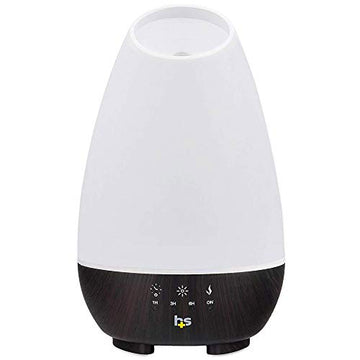 HealthSmart Essential Oil Diffuser, Cool Mist Humidifier and Aromatherapy Diffuser, FSA HSA Eligible with 500ML HealthSmart buy supplements canada