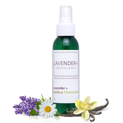 Lavender + Essential Scents - Lavender Chamomile & Vanilla Sleep Spray Collection Moonwater Elixirs buy supplements canada