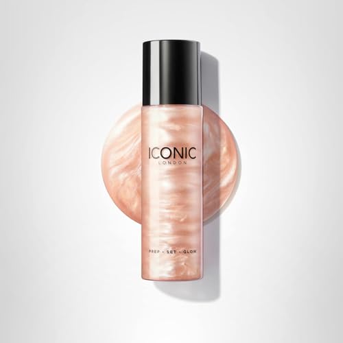ICONIC LONDON Prep-Set-Glow | Hydrating + Setting + Glowing Spray, 3-in-1 Formula for a Dewy, Radiant Finish, Cruelty-Free, Vegan Makeup, 4.22 Fl oz ICONIC LONDON buy supplements canada