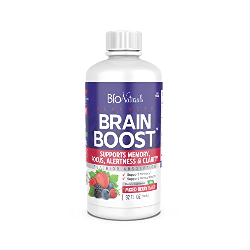 Bio Naturals Mental Boost Liquid Nootropic Supplement - Enhance Brain Performance Bio Naturals buy supplements canada