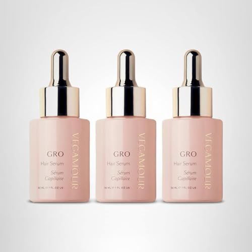 VEGAMOUR GRO Hair Serum for Hair Thinning, Thicker Fuller Looking Hair, Non Oily Tonic, 3 pack, 90 day supply VEGAMOUR buy supplements canada