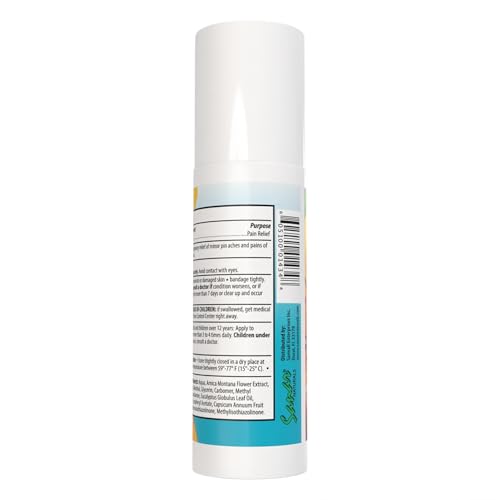 Sanar Naturals Arnica Roll On, 3 oz | Fast Acting Muscle Rub Relief & Joint Support | Soothing Topical Arnica Clear Gel for Post Workout and Daily Use | Non-Greasy, Travel Size Sanar Naturals buy supplements canada