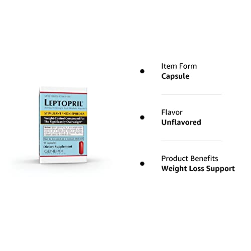 GENERIX LABORATORIES Leptopril- Dietary Supplement and Acute Metabolic Regulator Basic Research buy supplements canada