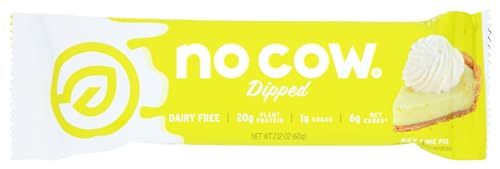 NO COW Key Lime Pie Dipped Bar, 2.12 OZ NO COW buy supplements canada