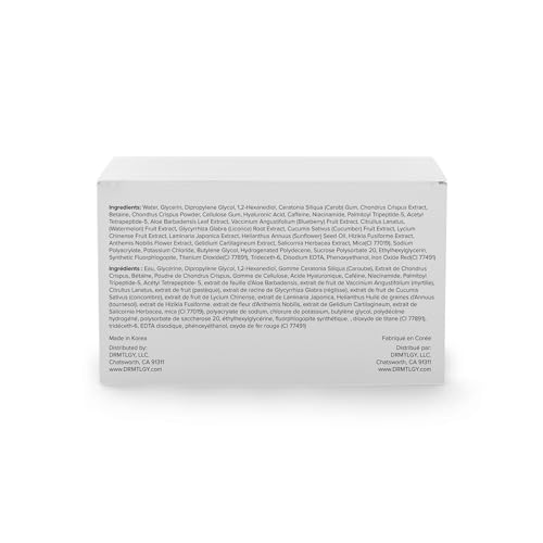 DRMTLGY Brightening Eye Masks – Biodegradable Hydrogel Under Eye Patches with Caffeine, Peptides, Hyaluronic Acid & Niacinamide DRMTLGY buy supplements canada