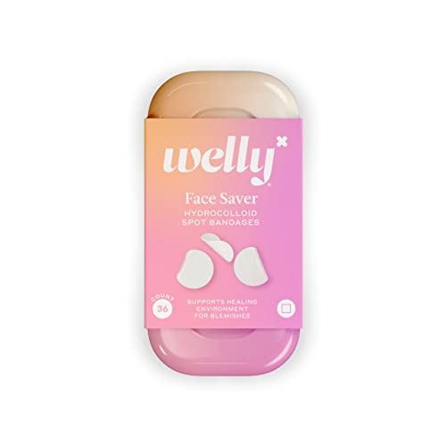 Welly Bandages - Face Savers, Hydrocolloid Acne Blemish Patch, Adhesive, Small Spot Shape Welly buy supplements canada