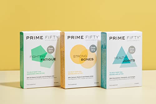 Prime Fifty Strong Bones Supplements – 28 Multivitamin Tablets with Calcium, Magnesium FutureYou Cambridge buy supplements canada