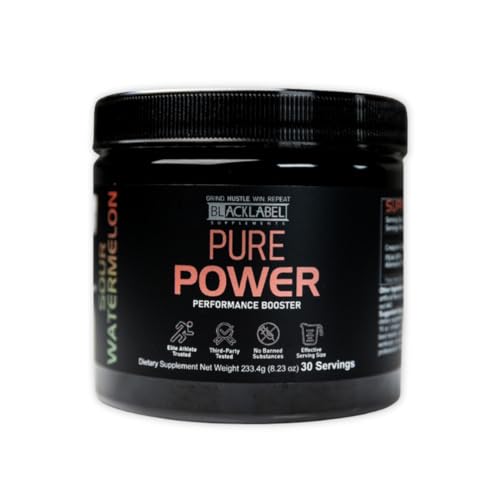 BLACKLABEL Supplements - Pure Power - Pre-Workout Dietary Supplement - Performance BLACKLABEL Supplements buy supplements canada