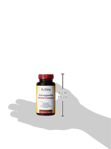 BeShiny Ashwagandha Complex with termeric Cinnamon Basil Leaf Supports a Healthy BeShiny buy supplements canada