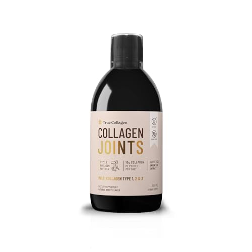 True Collagen Joint Peptides - Pack of 500ml, Berry Flavour | Dietary Supplements with Turmeric & Green Tea Extract True Collagen buy supplements canada